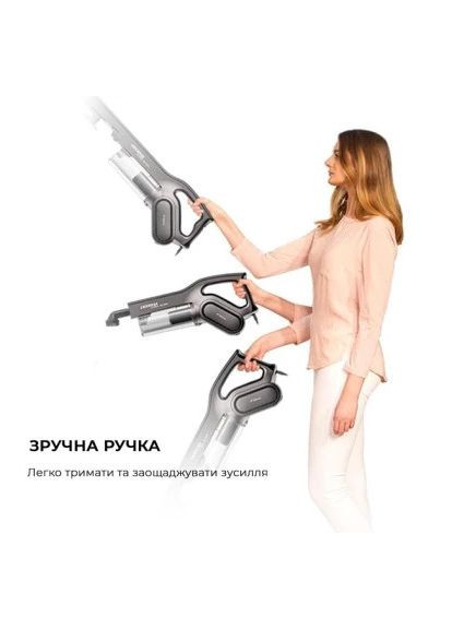 Пылесос (DX700S) DEERMA Stick Vacuum Cleaner Cord Gray (357238250)