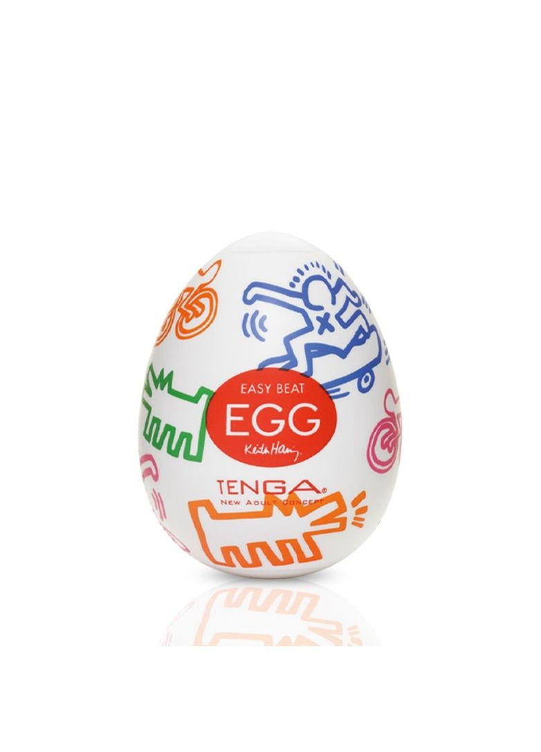 Мастурбатор-яйце Keith Haring Egg Street Tenga (366876568)