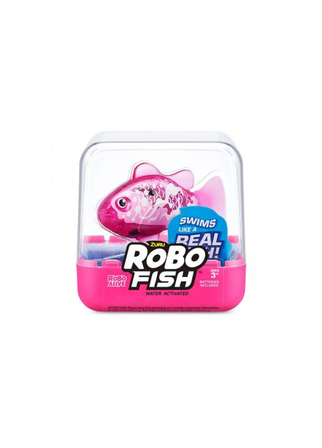 Интерактивная игрушка Robo Alive S3 - Роборибка (розовая) Pets & Robo Alive (335055649)