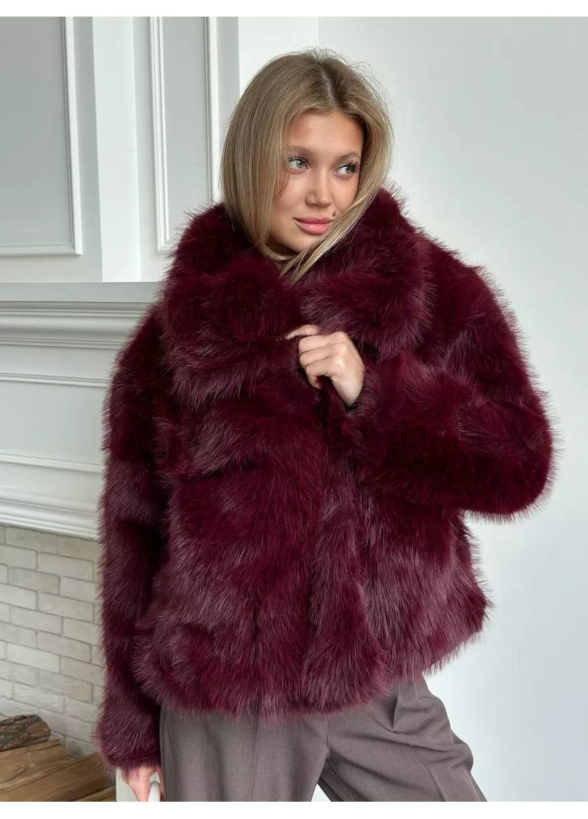 Стильна шубка з еко хутра — ЗАМІР В ОПИСІ Vione (370655408)