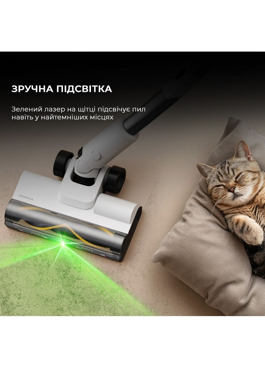 Аккумуляторный пылесос T10W (DEM-T10W) DEERMA (347587118)