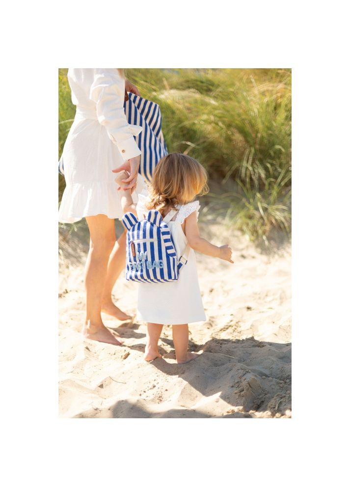 Детский рюкзак My first bag stripes electric blue, арт. CWKIDBSTBL Childhome (369165330)