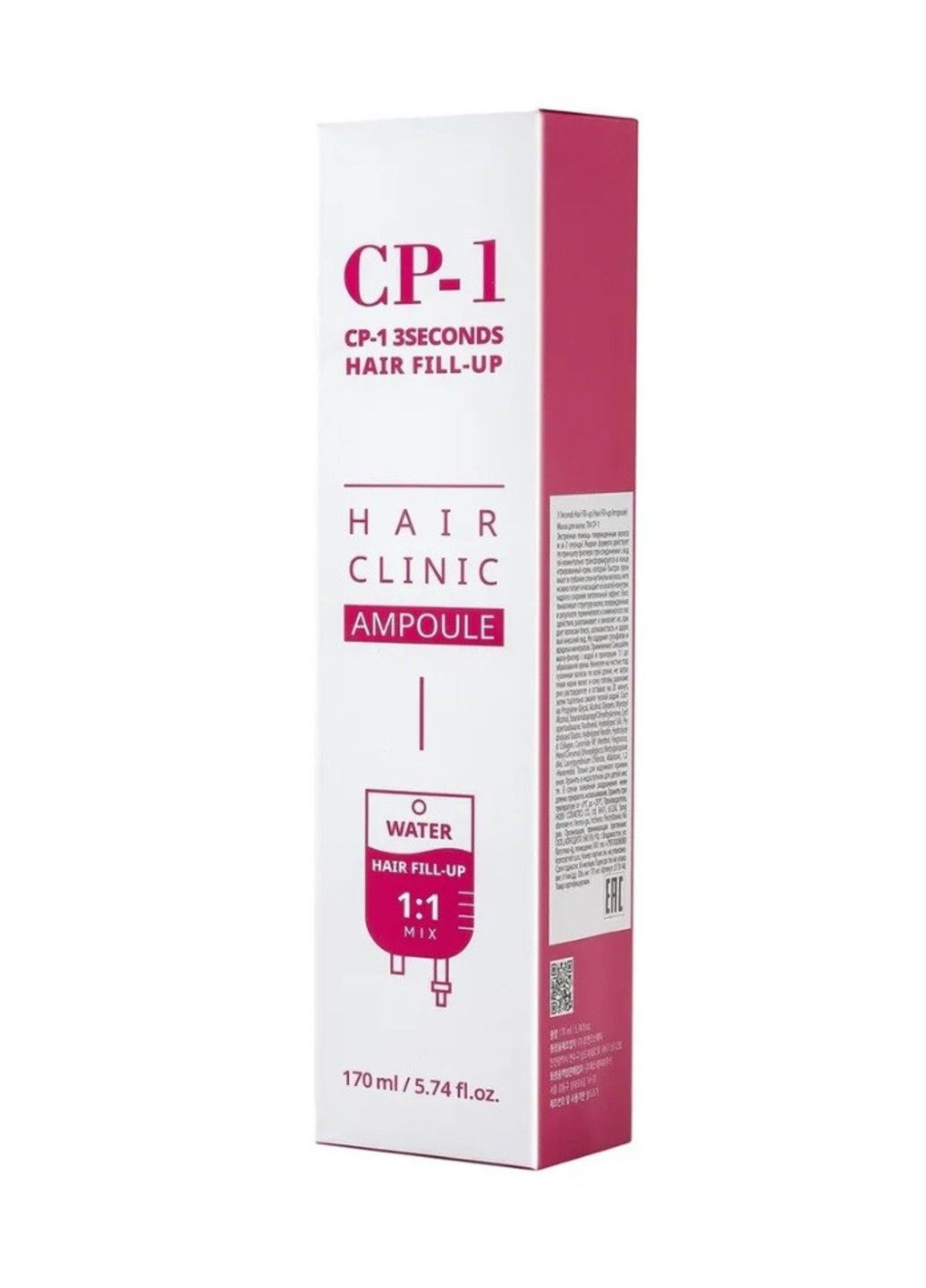 Маска-філер для волосся Esthetic House 3 Seconds Hair Ringer Hair Fill-up Ampoule - 170 мл CP-1 (285813490)