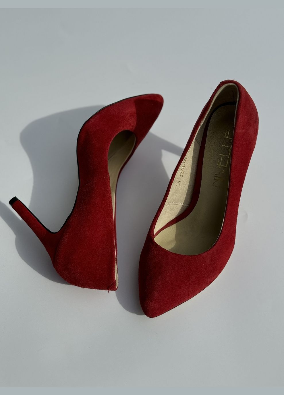 Nivelle Туфли красный з натуральная кожа, — (315598634)