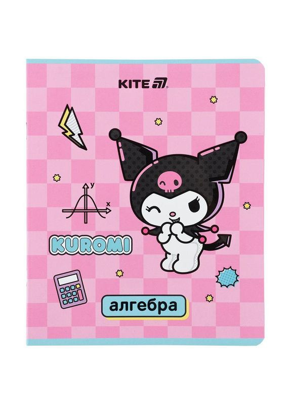 Предметный тетрадь 48 листов, клетка, софт тач+УФ, HK, алгеб (HK25-240-3) Kite (362431237)
