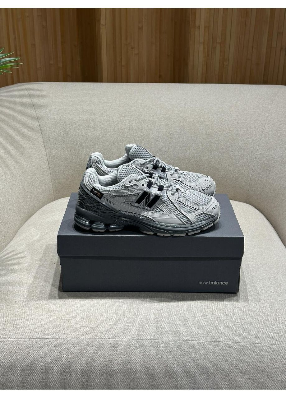 Світло-сірі Осінні кросівки чоловічі new balance ligh grey No Brand 1906R Cordura