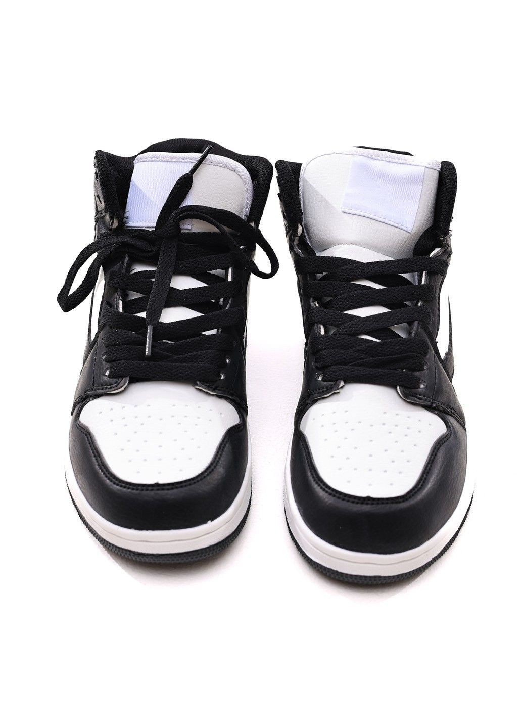 Чорно-білі кросівки для хлопчика підлітка STREAM