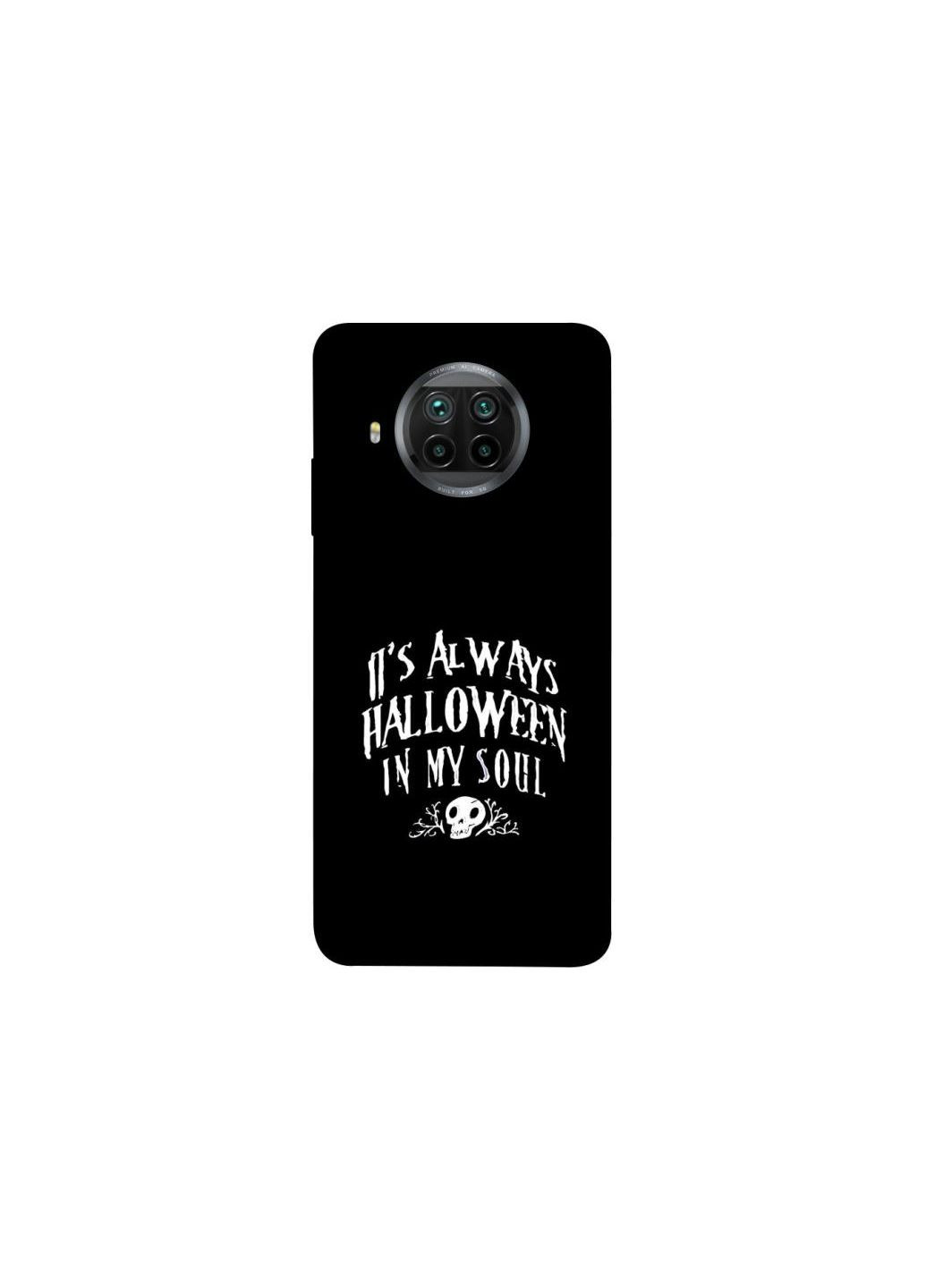 Чехол на Xiaomi Mi 10T Lite / Redmi Note 9 Pro 5G Halloween in my soul Frontalka (361338415)