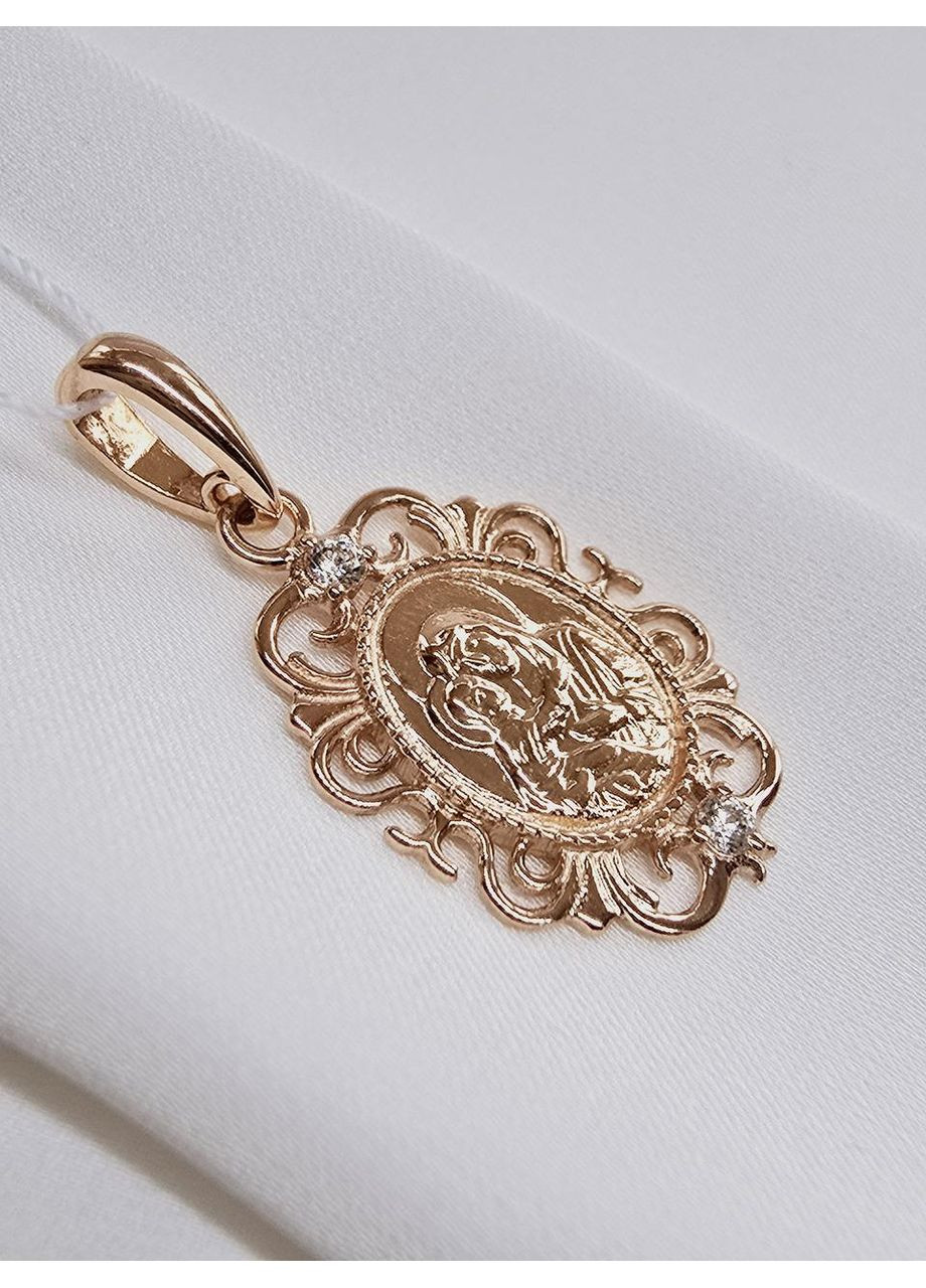 Золотий підвіс-ладанка «Божої Матері» (2,9см х 1,45см) 160397-1п Tango (365268262)