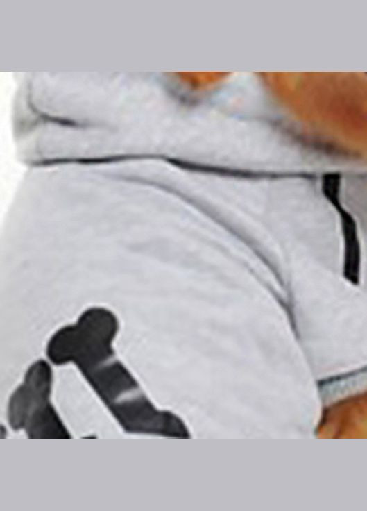 Кофта для котов и кошек Pet Style "Adidog" Серая L No Brand - (323235459)