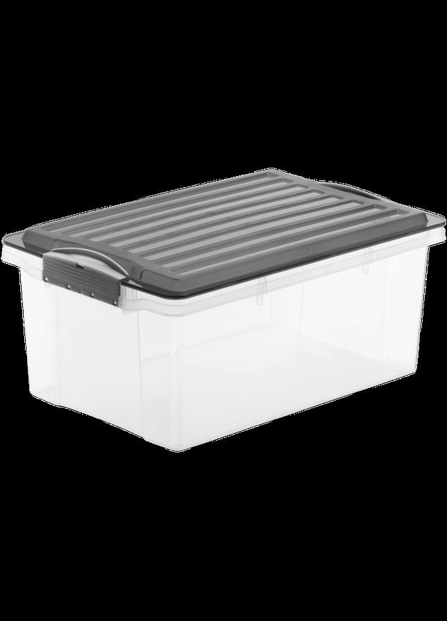 Контейнер для зберігання пластиковий з кришкою Compact A4, 13 л (17760) Rotho (334010162)