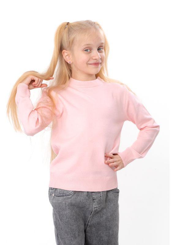 Джемпер прямого крою для дівчинки однотонний (p-18495) Носи своє (367088968)