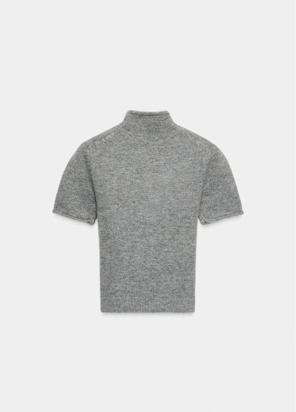 Світло-сірий демісезонний светр Zara