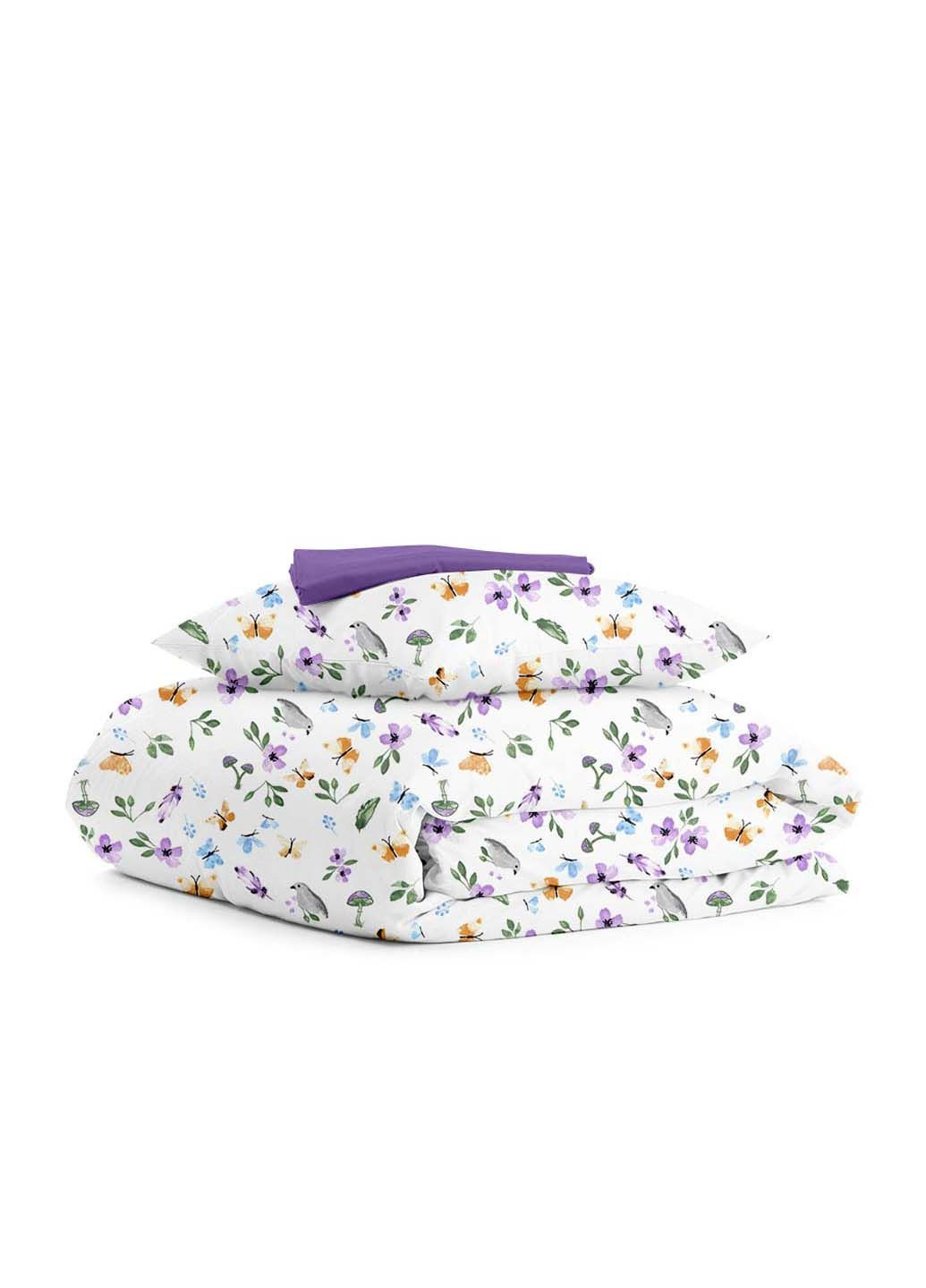 Подростковая постель с простыней на резинке BIRDS CS2 160х220 см Cosas (307477415)