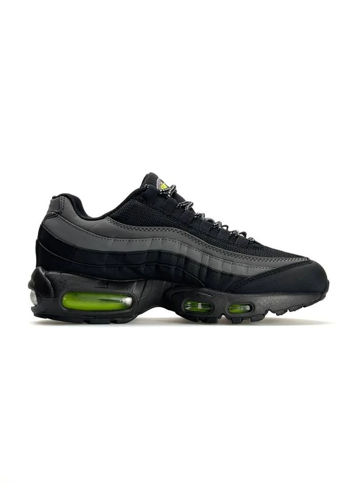 Сіро-зелені кросівки black grey green (розмір ) No Brand Air Max 95