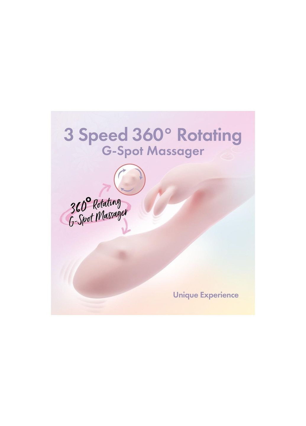 Вібратор-кролик Play with Me для точки G та клітора, рожевий Blush (349797187)