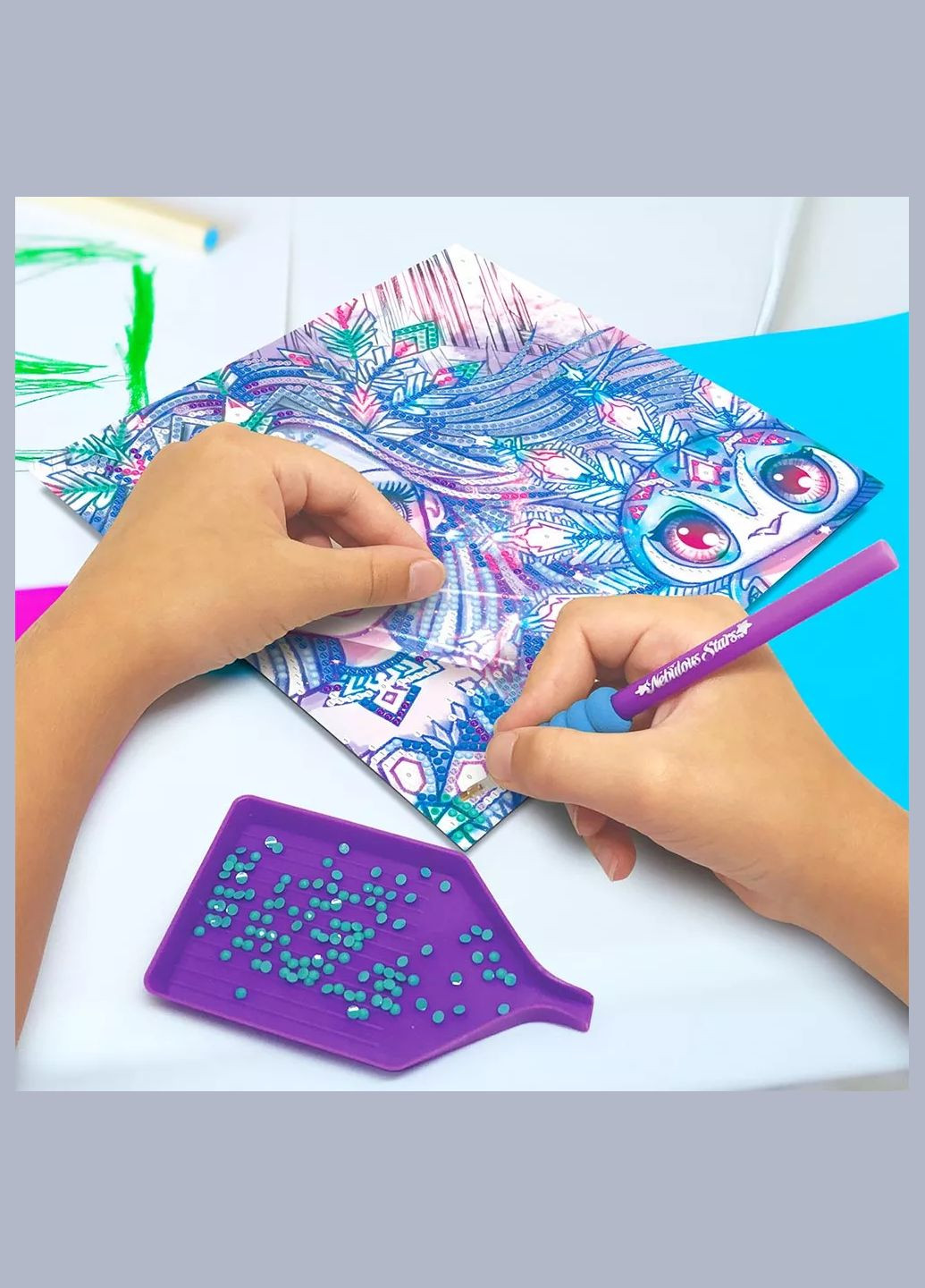 Набір для творчості з алмазною мозаїкою Морозне сяйво (11126) Nebulous Stars (331163946)