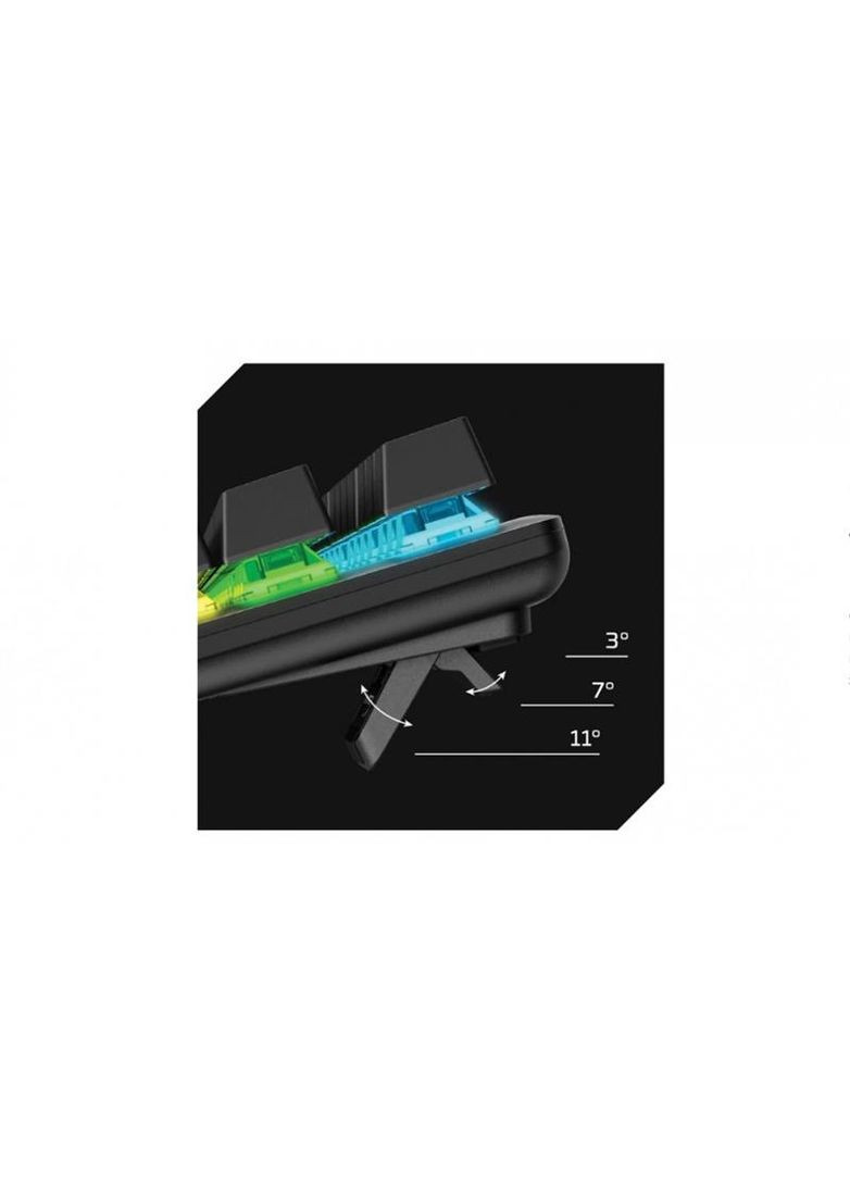 Клавиатура Alloy Origins Core PBT Aqua RGB Black (639N9AA) HyperX (336952894)