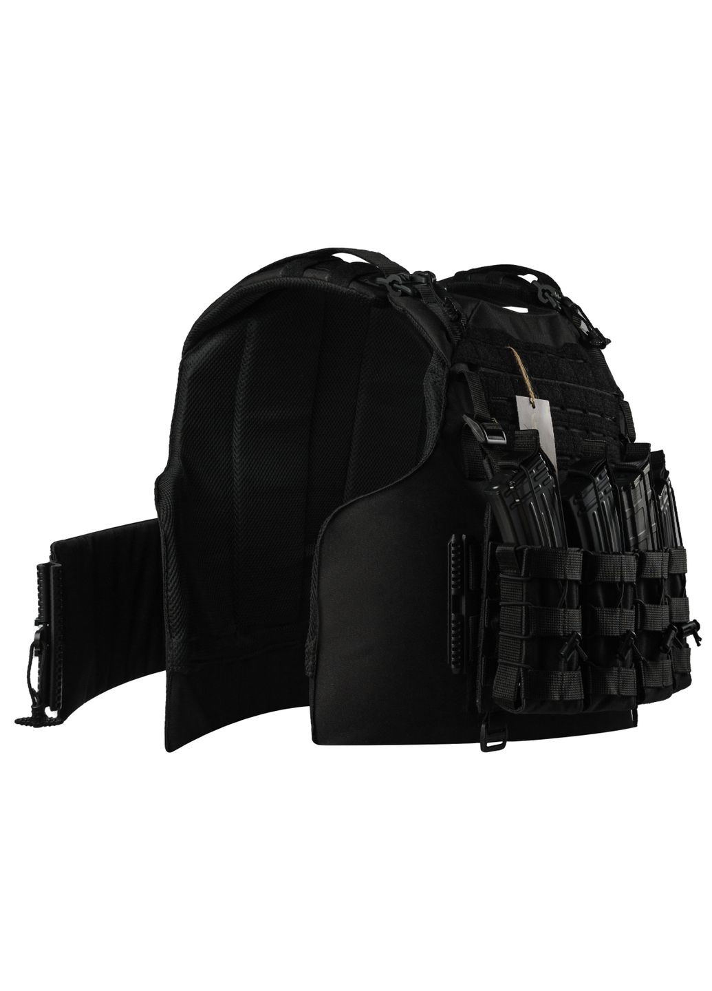 Плитоноска gen.4 Черная. 4 итога. (00000002196) Warmor (360891736)