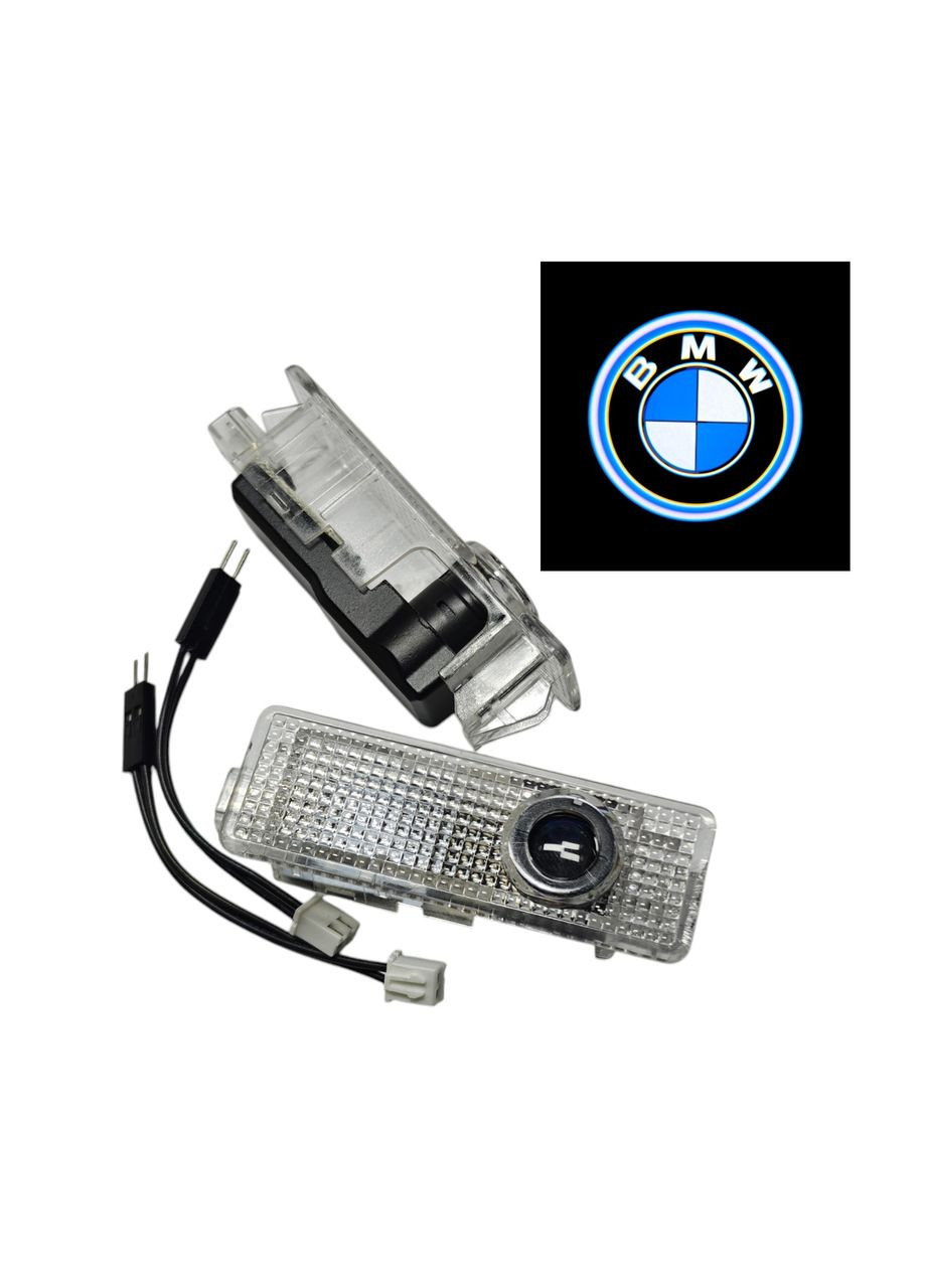 Светодиодная штатная подсветка на дверях автомобиля с логотипом Z, X1, X3, X6, GT, E90, E60, F10 BMW (330127251)