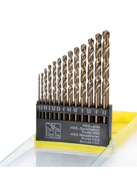 Сверла по металу, набор из 13 шт в кейсе! No Brand (292866339)
