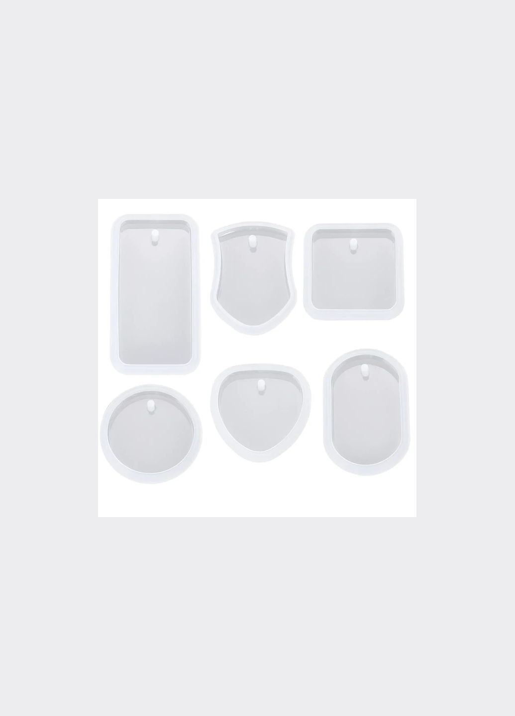 Набор форм для эпоксидной смолы Комплект силиконовых молдов с 6 форм кулонов подвесок YW0007 Finding (322512606)