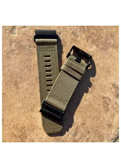 Ремінець до смарт-годинника (010-13010-11) Garmin Tactix 7, 26mm QuickFit, Coyote Tan Nylon (400279361)
