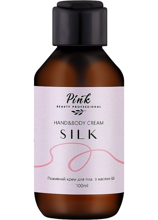 Питательный крем для тела и рук с маслом Ши "Silk" Hand & Body Cream 500ml (1333287-5454454) Pink (368654008)