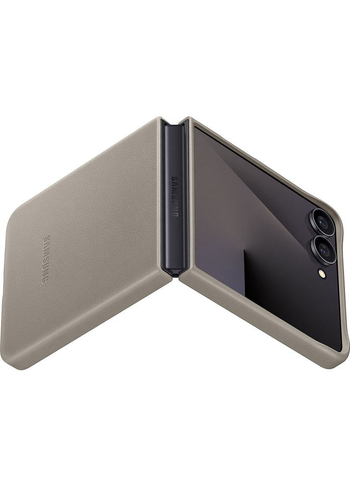 Чехол Kindsuit Case для Galaxy Flip 7 Taupe (EF-VF766PJEGUA) Samsung (366827699)