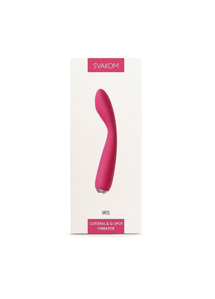 Вібратор для клітора і точки G Iris Plum Red SO4854 Svakom (303906988)
