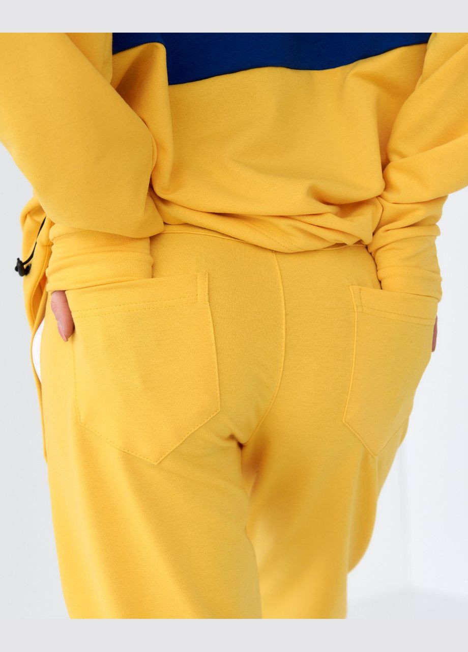 Спортивный костюм унисекс Украина штани желтые р.2XL 444392 New Trend (288050253)
