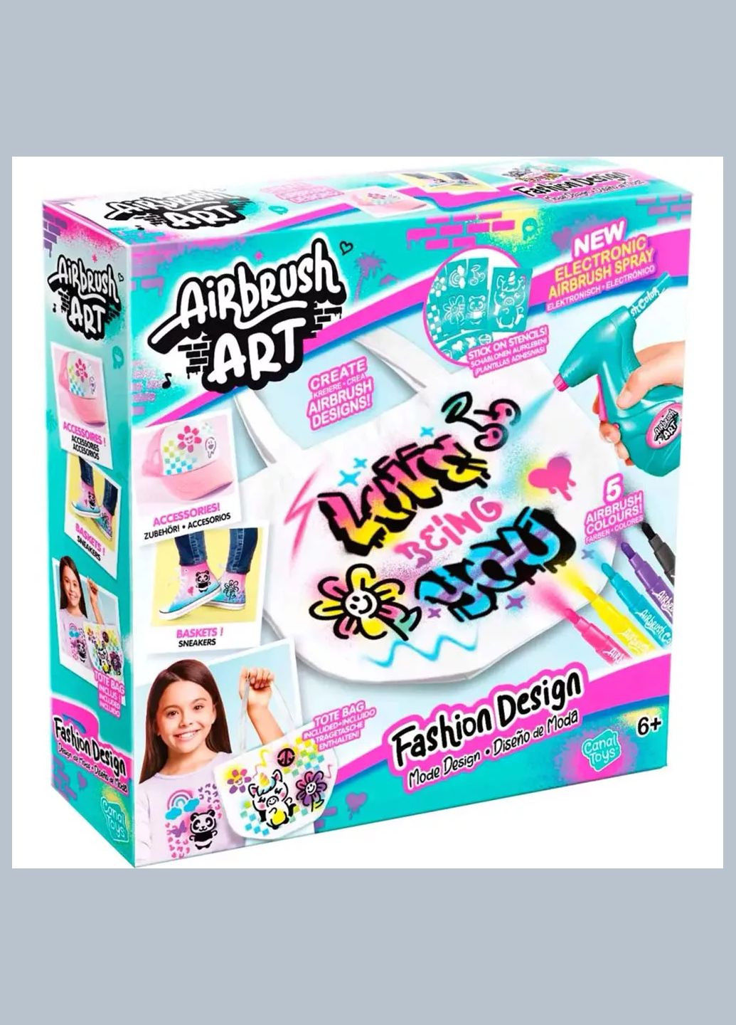 Набір для творчості DIY Airbrush Дизайнер (AIR016) Canal Toys (331164125)