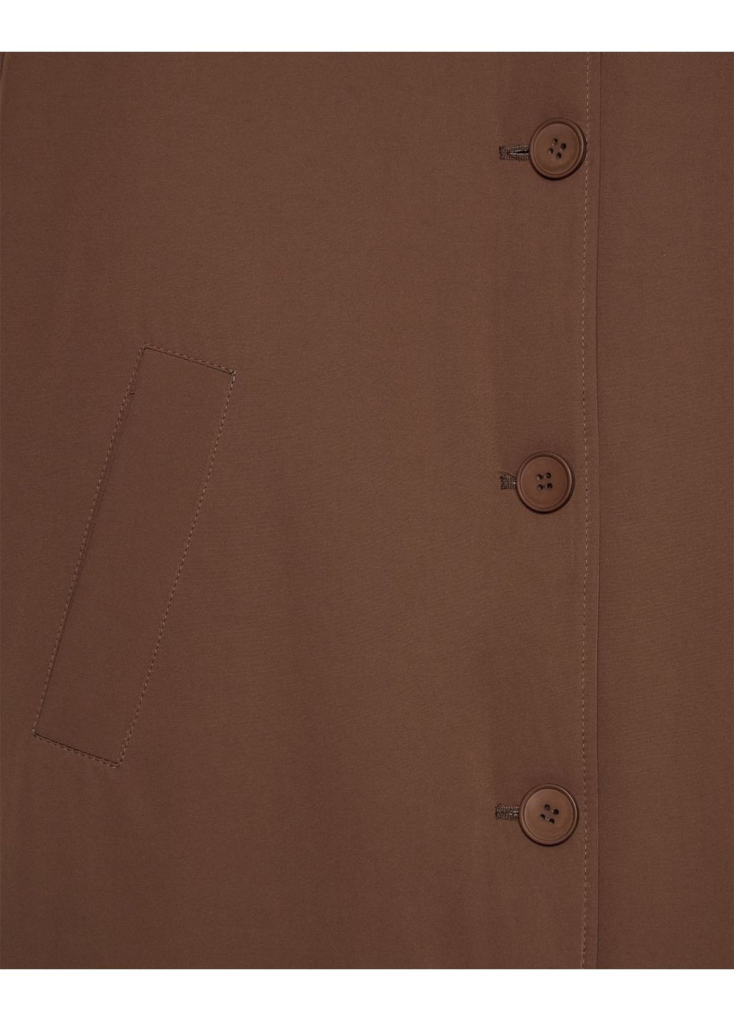 Коричневый демисезонный Пуховик JUL