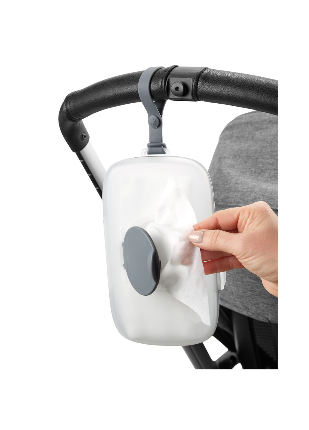 Контейнер для влажных салфеток, серый () Skip Hop 234151 (331860693)