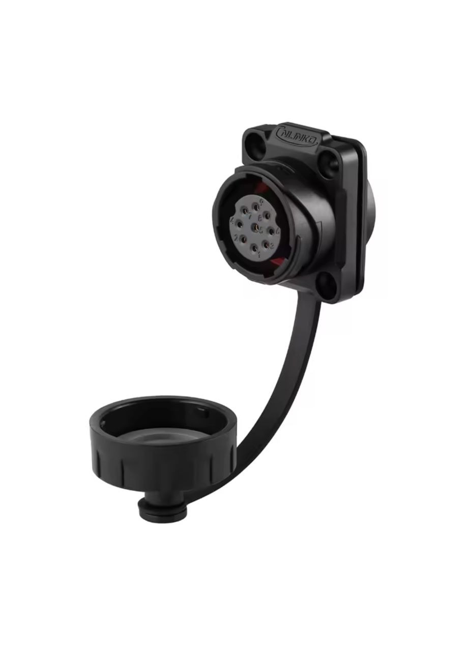 Герметична розетка IP67 YM-20-J09SX-02-401A, 9 pin, 5A, 250V Cnlinko (299337685)