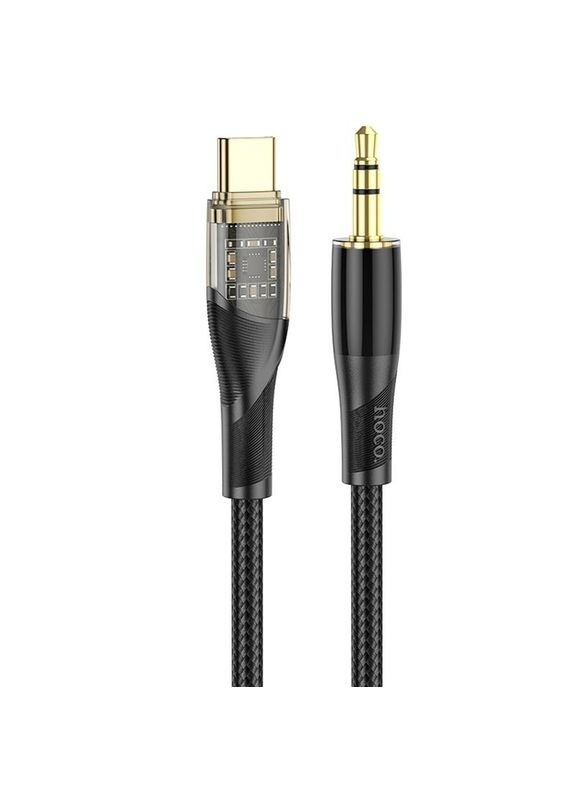 Аудиокабель Transparent Discovery Edition Digital audio conversion cable Type-C (6931474791177) Hoco UPA25 (369609565)