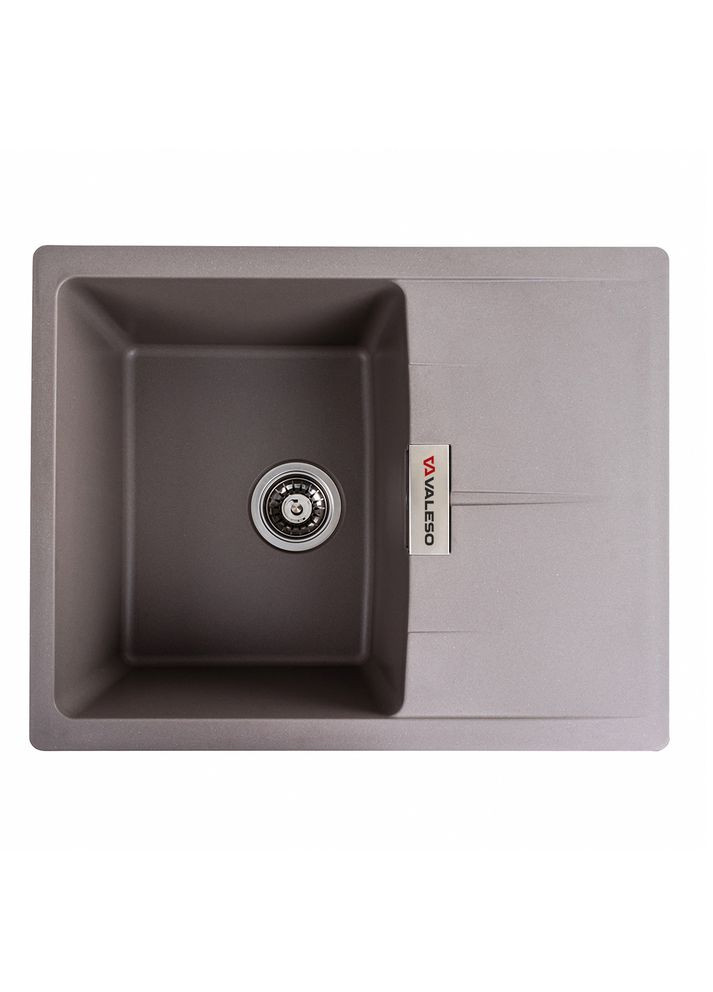 Гранитная мойка для кухни ZIRKONE 6250 матовая Дюна Valeso (358059595)