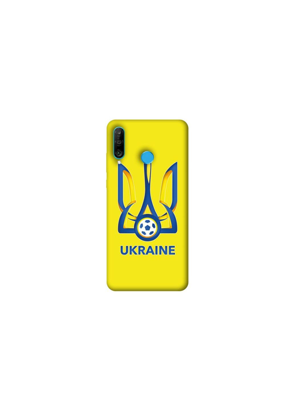 Чехол на Huawei P30 lite Футбольный Герб Frontalka (353695704)