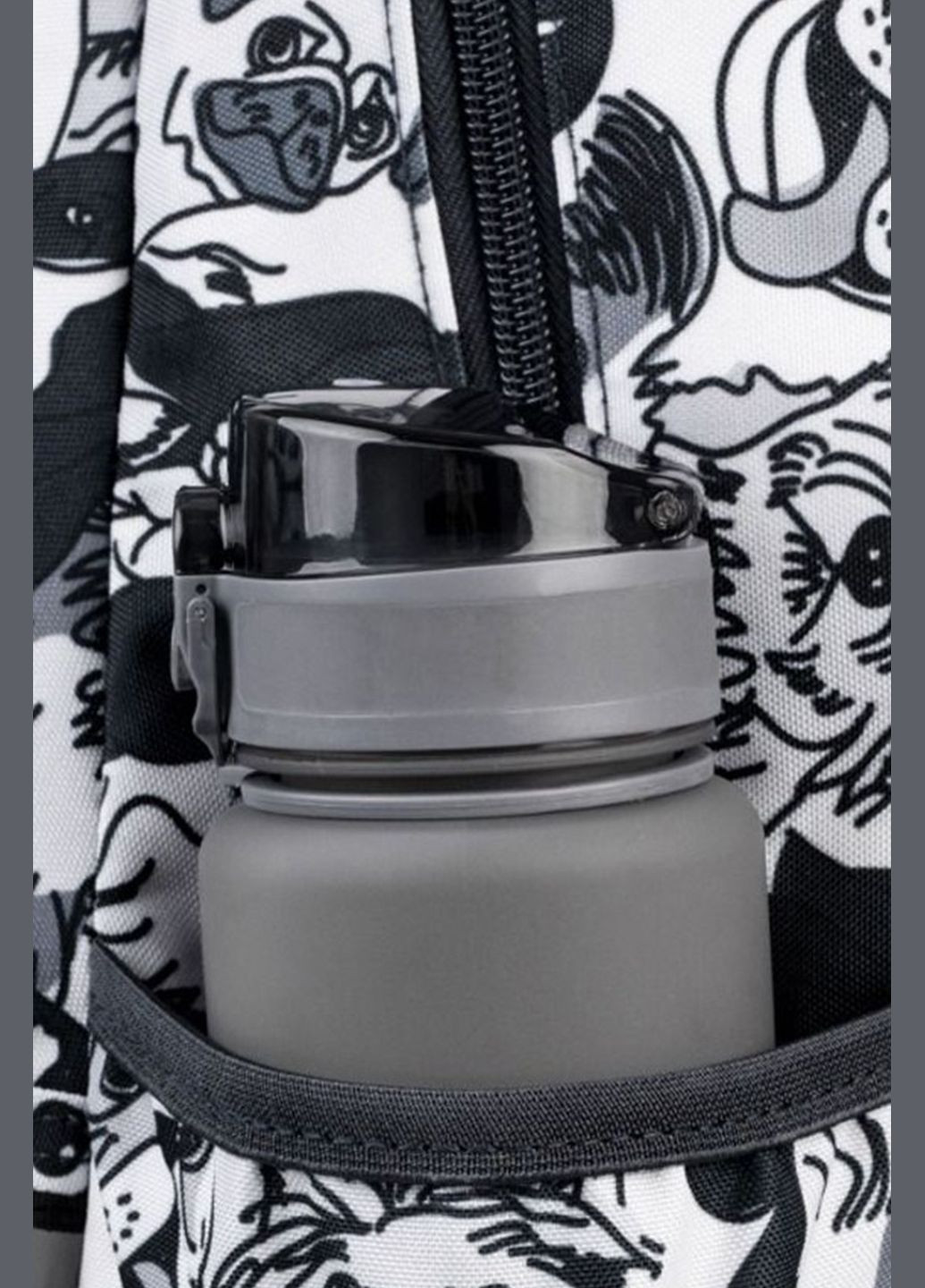 Рюкзак для мальчиков PICK DOGS PLANET цвет черно-белый CB-00226843 CoolPack (319106699)