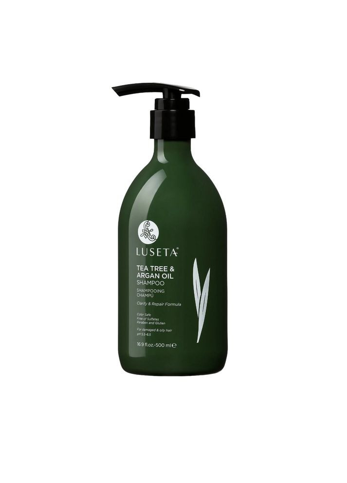 Шампунь Tea Tree & Argan Oil Shampoo, 500 мл Luseta (323229283)