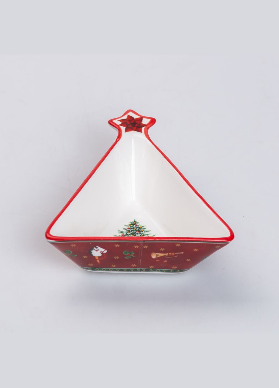 Салатниця у формі ялинки 14.5×12 см новорічна Yiwu (308038547)