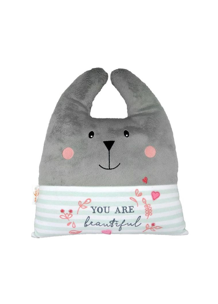 Іграшка подушка - зайчик you are beautiful ПД-0302 (4823061518460) shop (4823061518460) Tigres (366398058)