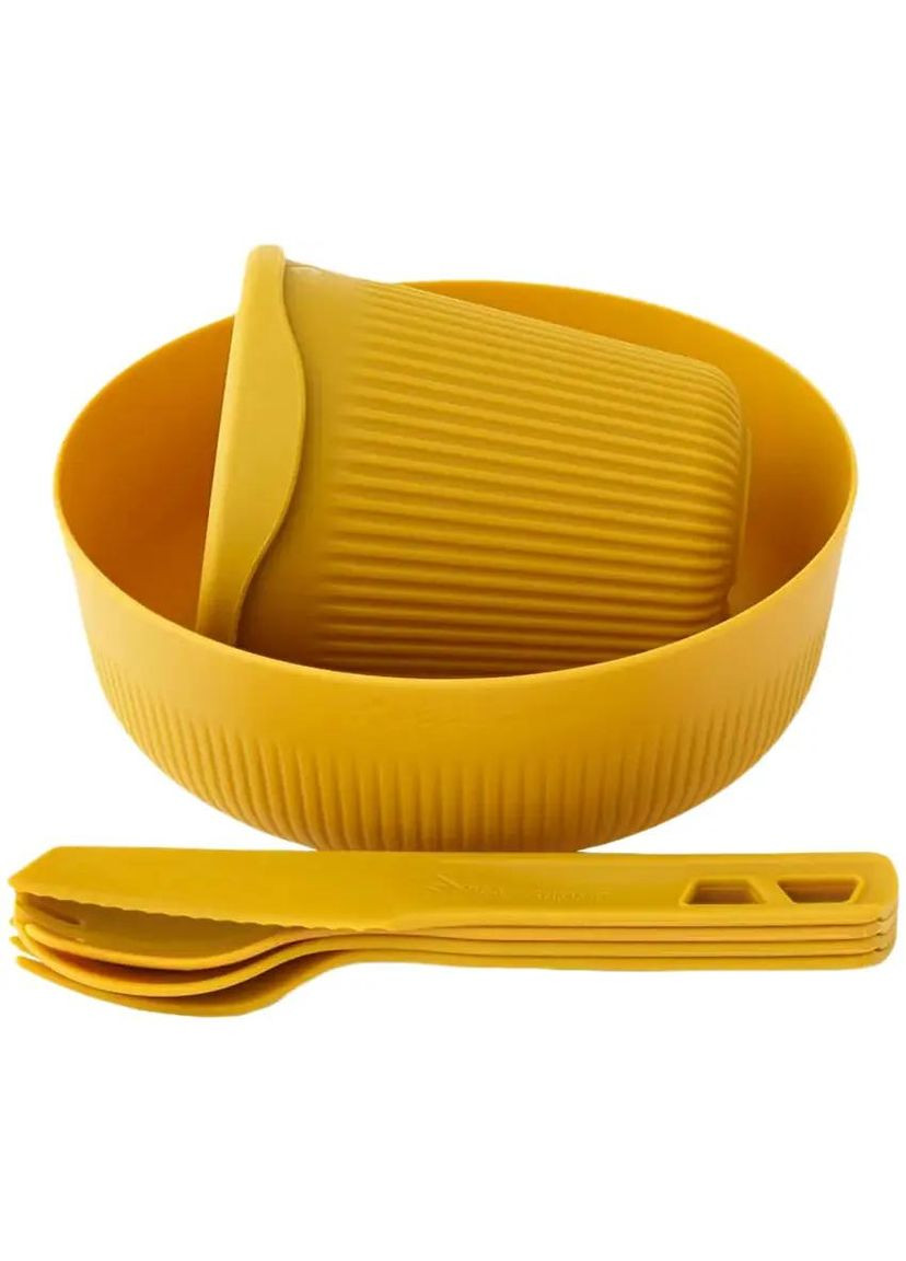 Набор посуды Passage Dinnerware Sett 6 предметов Arrowwood Yellow Sea To Summit (316446449)