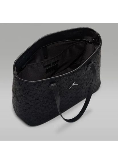 Сумка на плече Jordan Monogram Tote Bag (17L) Black Polyurethane Nike (371781386)