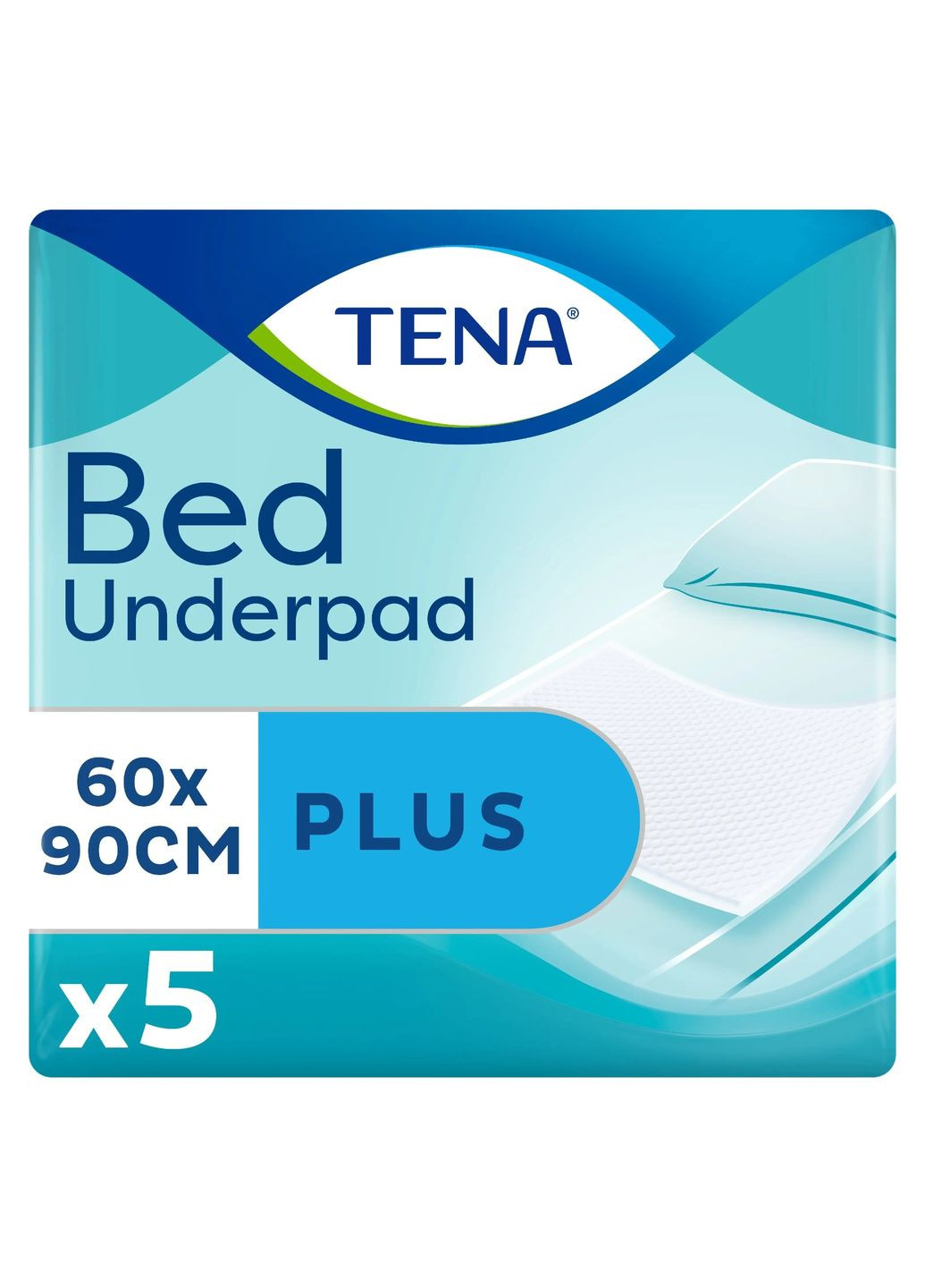 Одноразові пелюшки Bed Plus, 90х60 см, 5 шт. Tena 770065 (328200101)