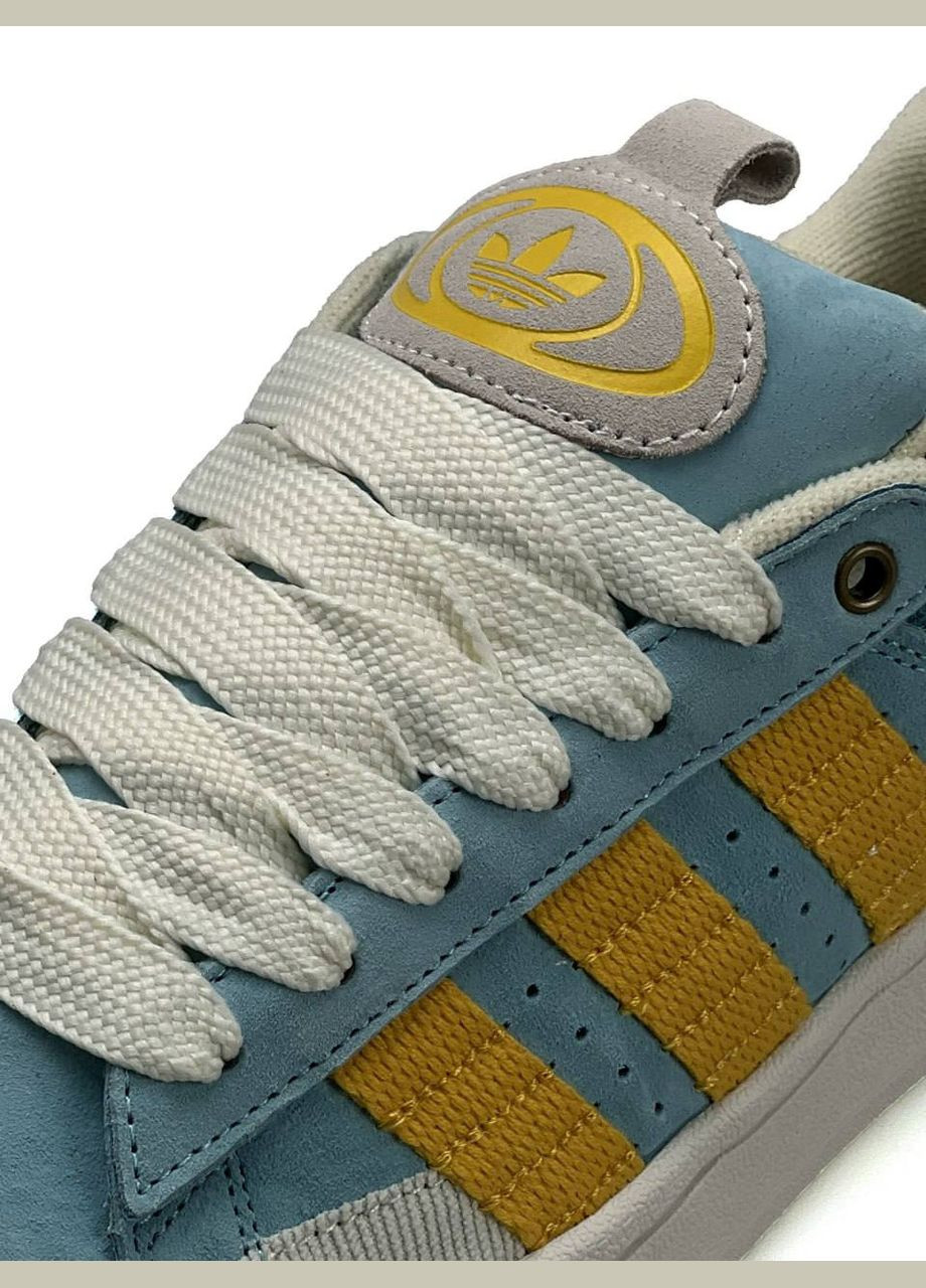 Кросівки жіночі Adidas No Brand Originals Campus 00s Sky Yellow блакитні демісезони (342336287)