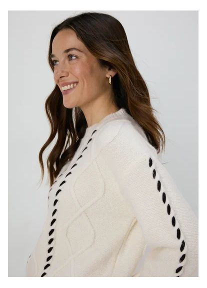 Жіноча кофта,кофтинка молочна розмір S No Brand (366223474)