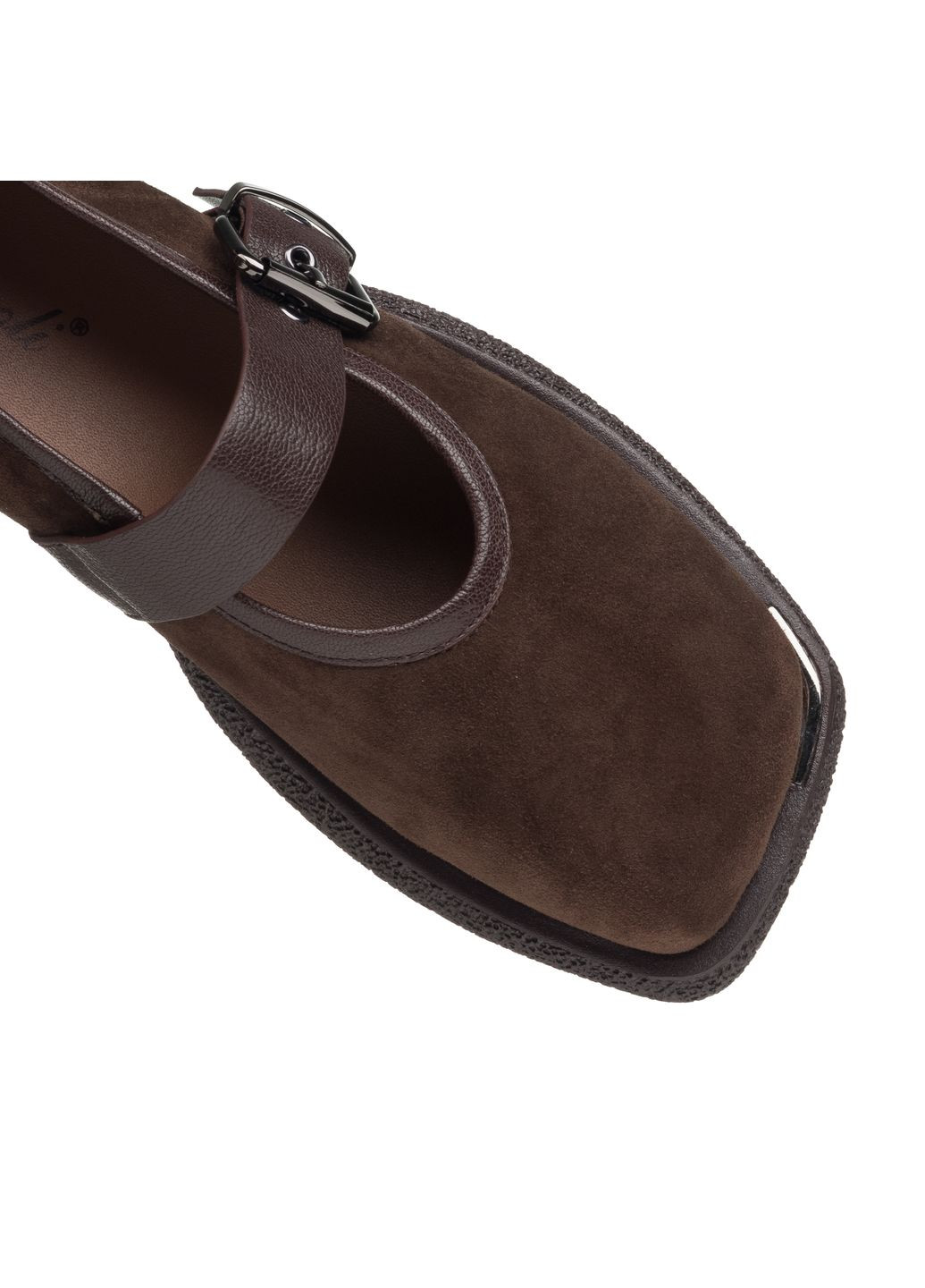 Brocoli Туфлі (2801ТА) коричневий з натуральна замша, — (336517668)