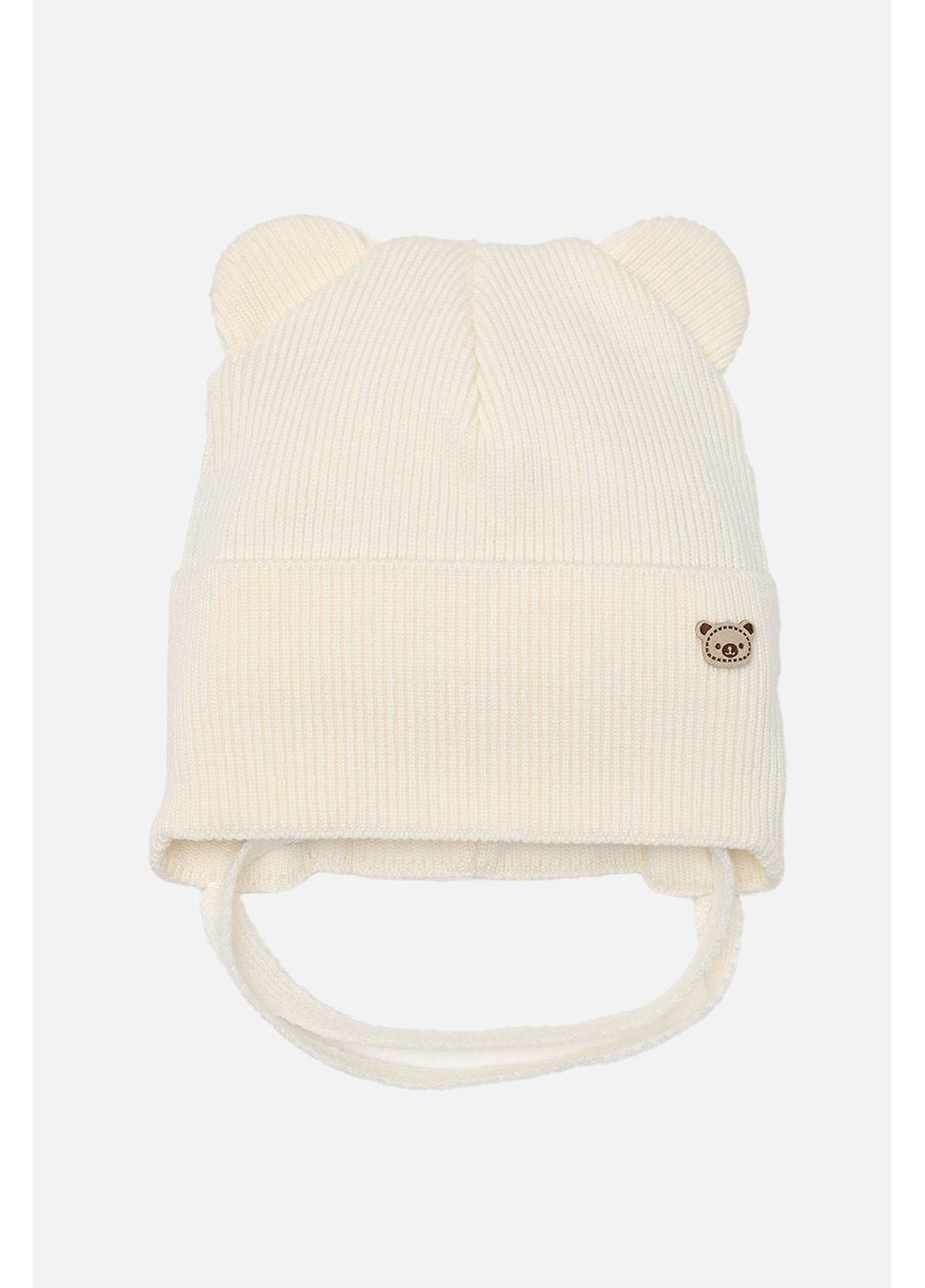 Шапка для хлопчика колір молочний CB-00286602 Kraft (365588860)