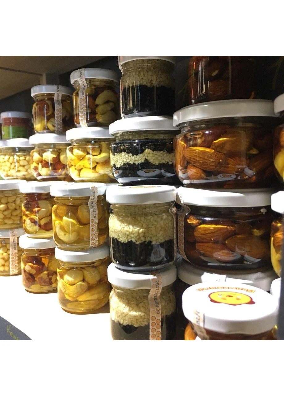 Горіховий мікс фундук з акацієвим медом 45 грам No Brand (385765493)